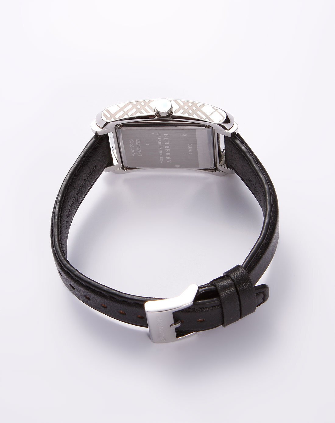 Classic Silver Watch – Luxury Minimal Design with Grey Dial | Burberry