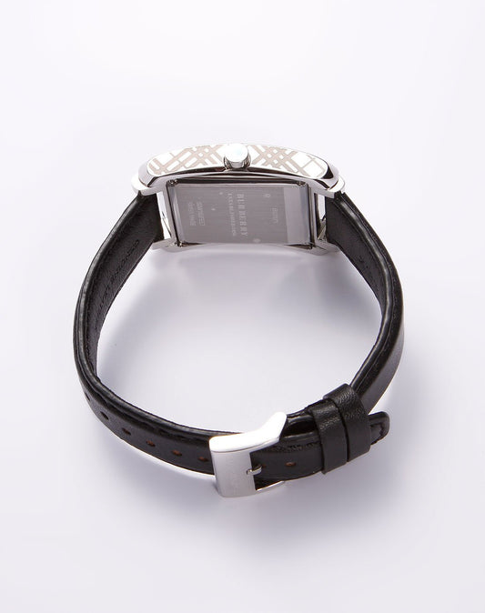 Classic Silver Watch – Luxury Minimal Design with Grey Dial | Burberry