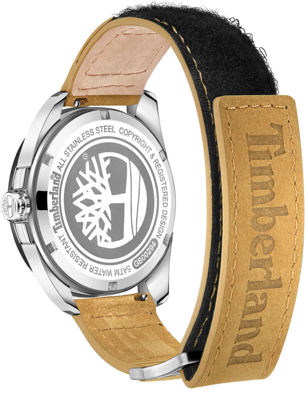 Rugged Brown Watch – Outdoor Design with Leather Strap | Timberland