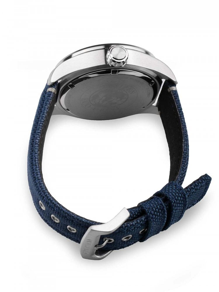 Sport Blue Watch – Solar Powered Design with Nylon Strap | Citizen AW5000-16L