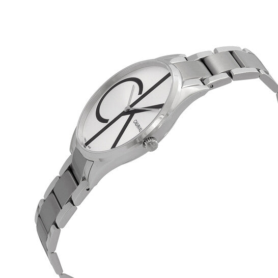 Minimal Silver Watch – Clean Modern Design | Calvin Klein TIME