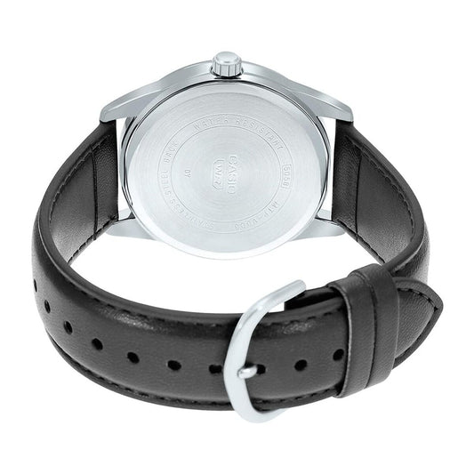 Classic Black Watch – Elegant Minimal Design with Date | Casio Enticer