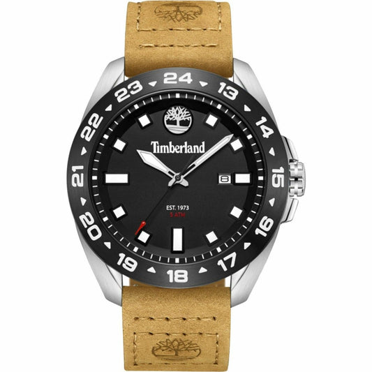 Rugged Brown Watch – Outdoor Design with Leather Strap | Timberland